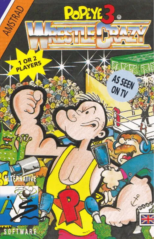 Popeye 3: WrestleCrazy box art