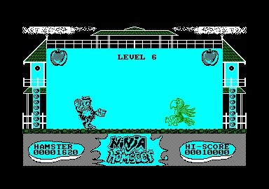 Backdrop artwork for Ninja Hamster