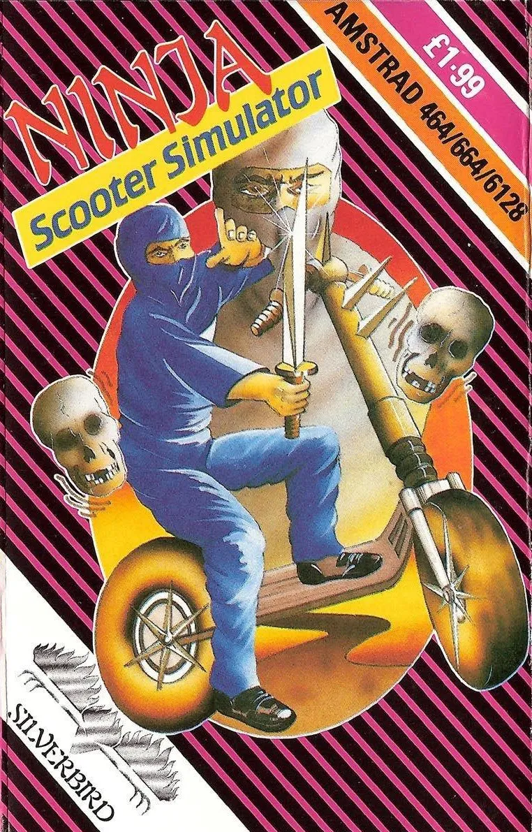 Ninja Scooter Simulator box art