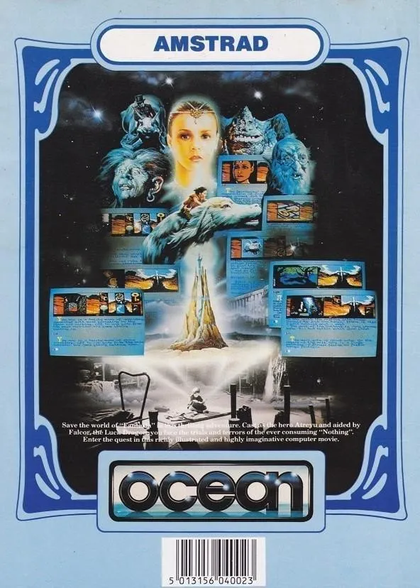 The Neverending Story box back