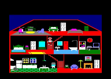 Backdrop artwork for Little Computer People