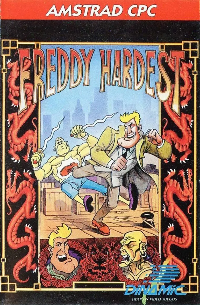 Freddy Hardest in South Manhattan box art