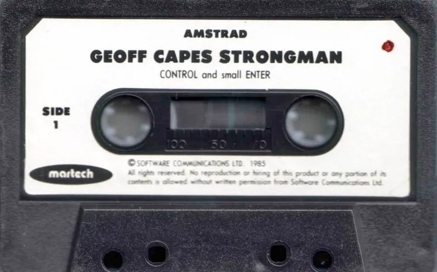 Geoff Capes Strongman cart