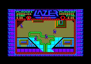 Backdrop artwork for Lazer Tag