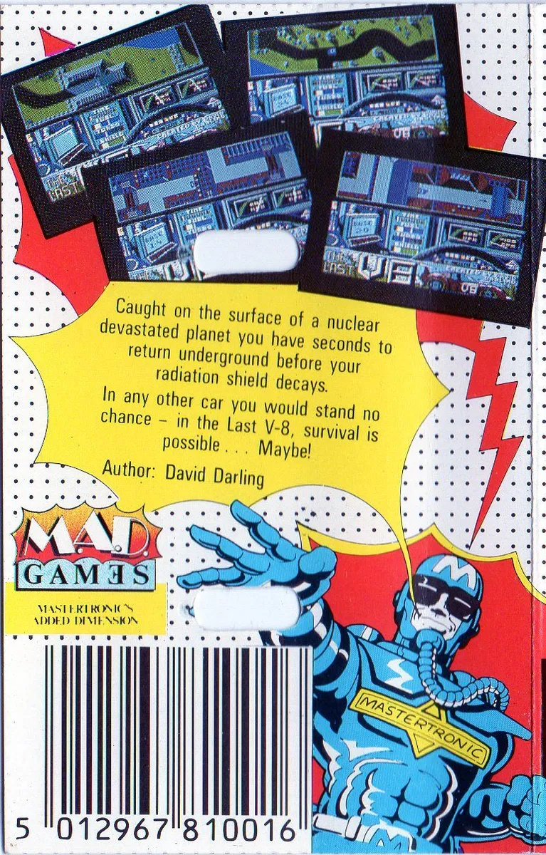 The Last V8 box back