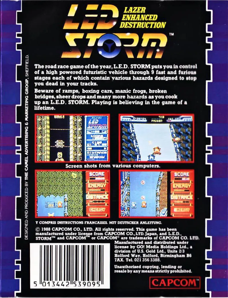 L.E.D. Storm box back