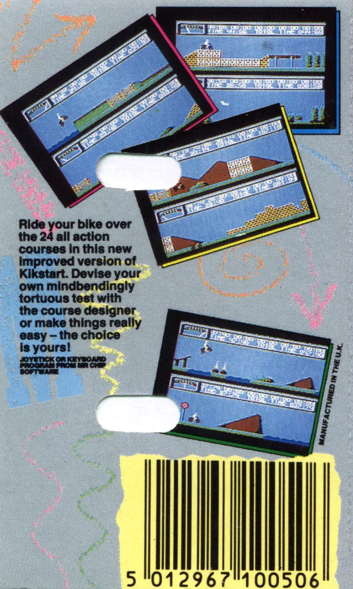 Kikstart II box back