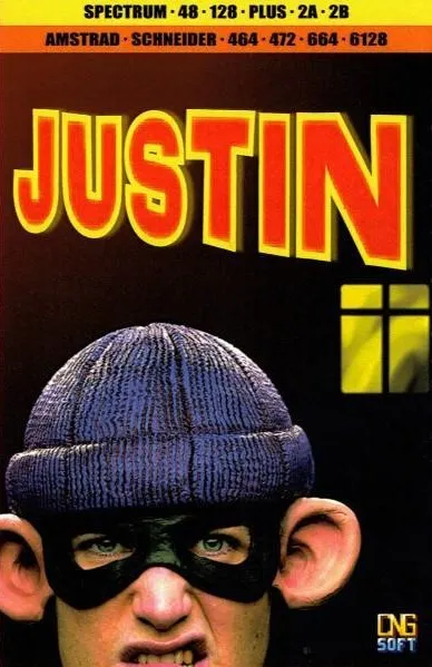 Justin box art