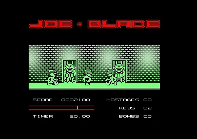 Joe Blade screenshot