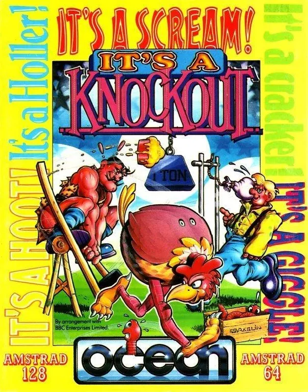 It's a Knockout box art