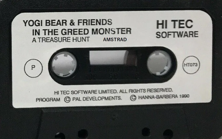 Yogi Bear and Friends in The Greed Monster: A Treasure Hunt cart