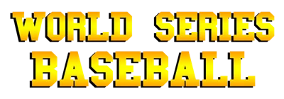 World Series Baseball logo