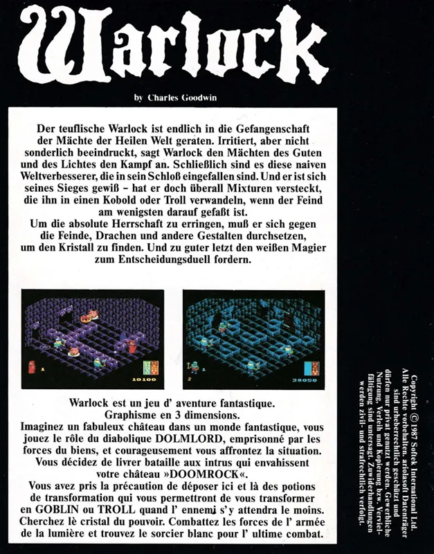 Warlock box back