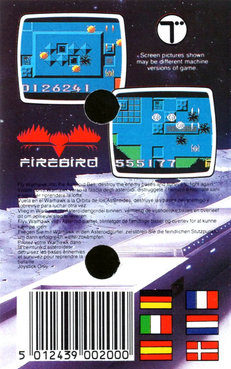 Warhawk box back
