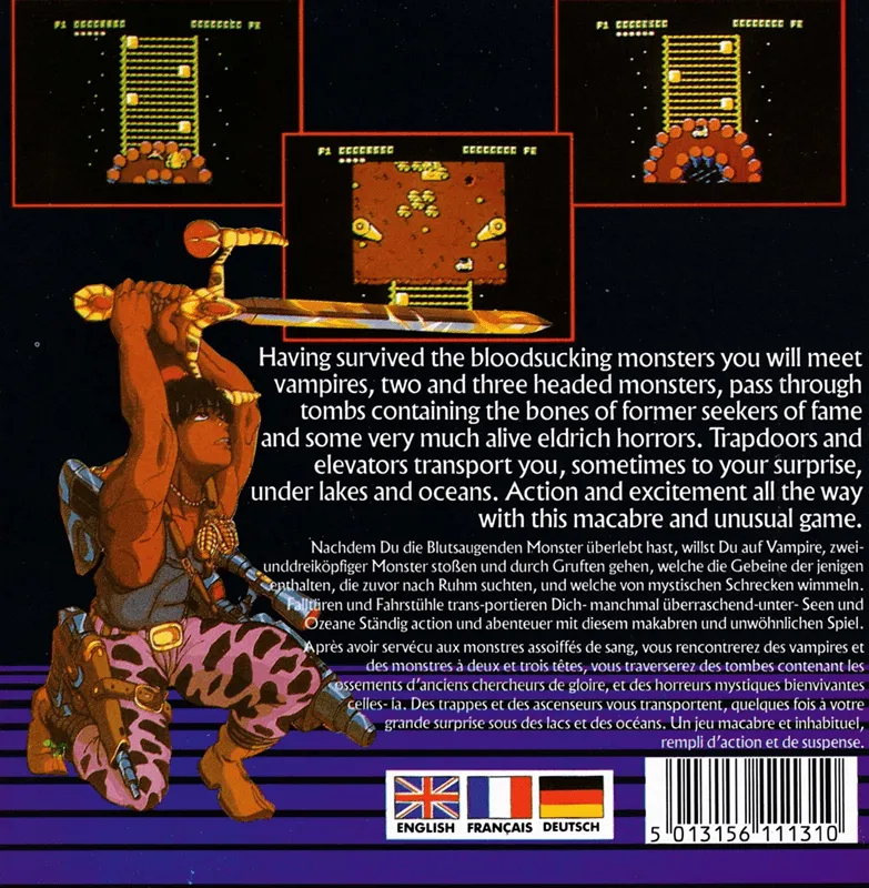 Victory Road box back