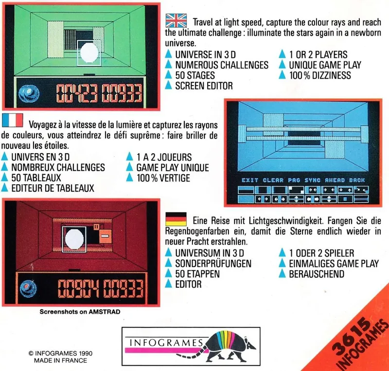 The Light Corridor box back