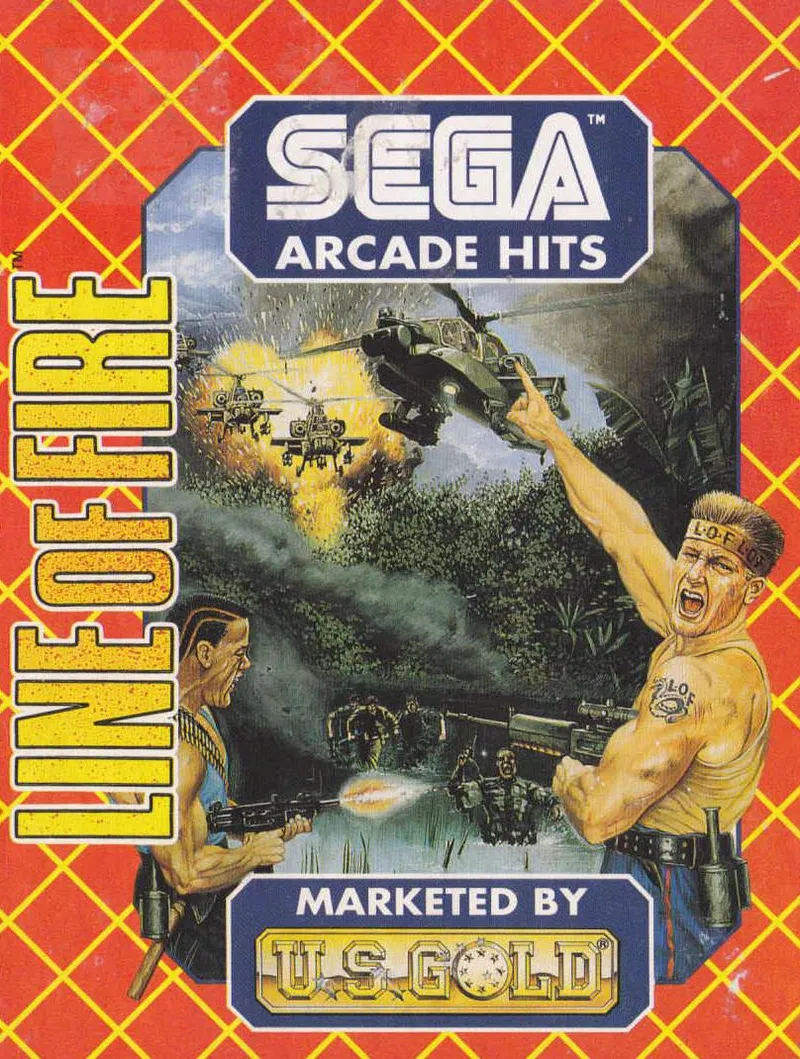 Line of Fire box art
