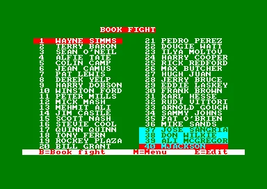 Backdrop artwork for Boxing  Manager
