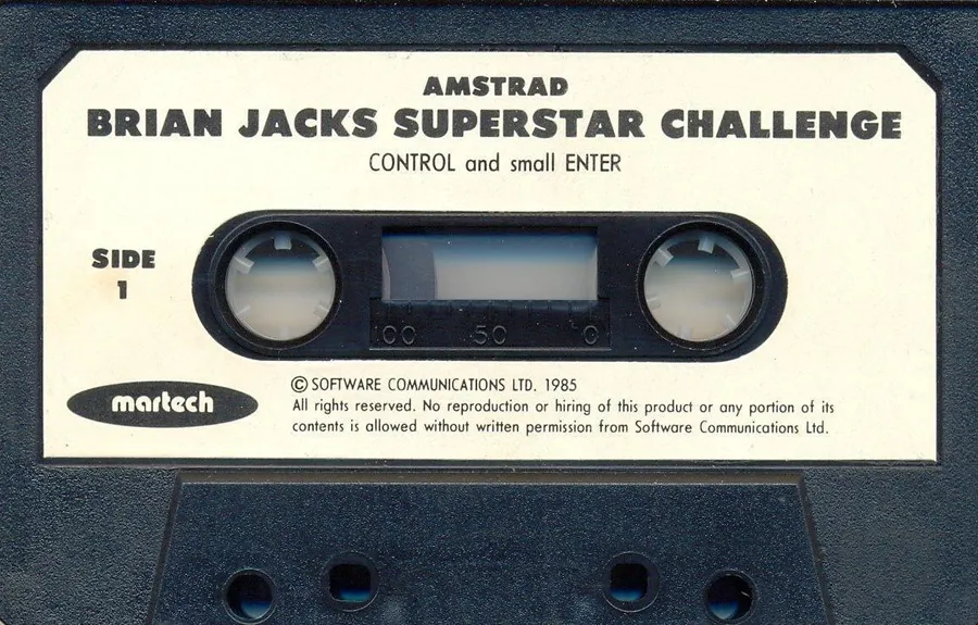 Brian Jacks Superstar Challenge cart