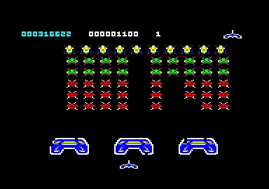 Backdrop artwork for Classic Invaders