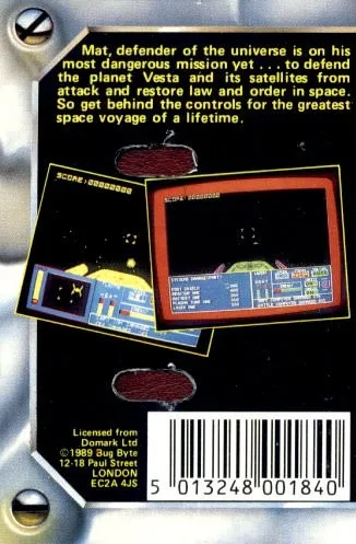 Codename Mat II box back