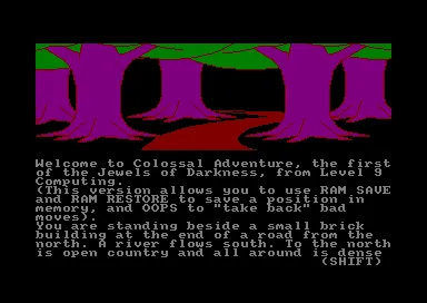 Backdrop artwork for Colossal Adventure