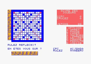 Computer Scrabble screenshot