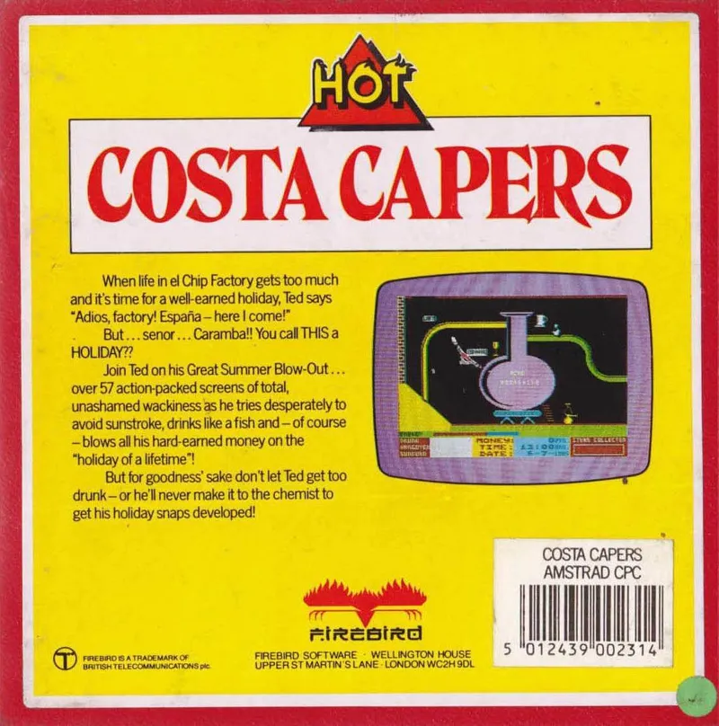 Costa Capers box back