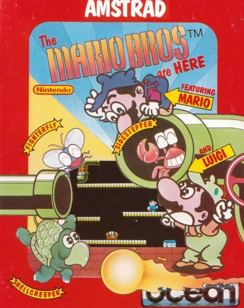 Mario Bros box art