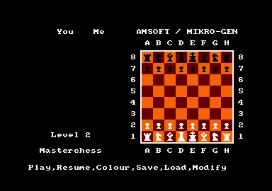 Backdrop artwork for Masterchess