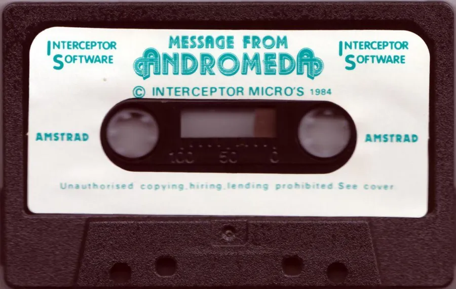 Message from Andromeda cart