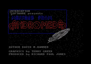 Message from Andromeda screenshot
