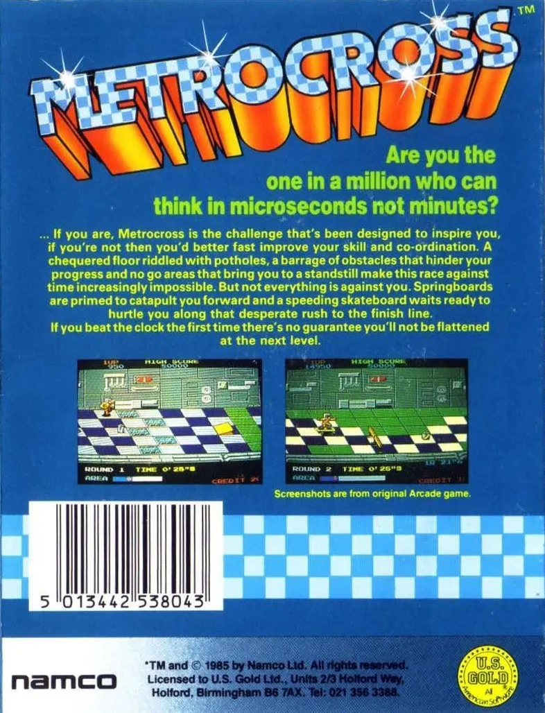 Metro-Cross box back