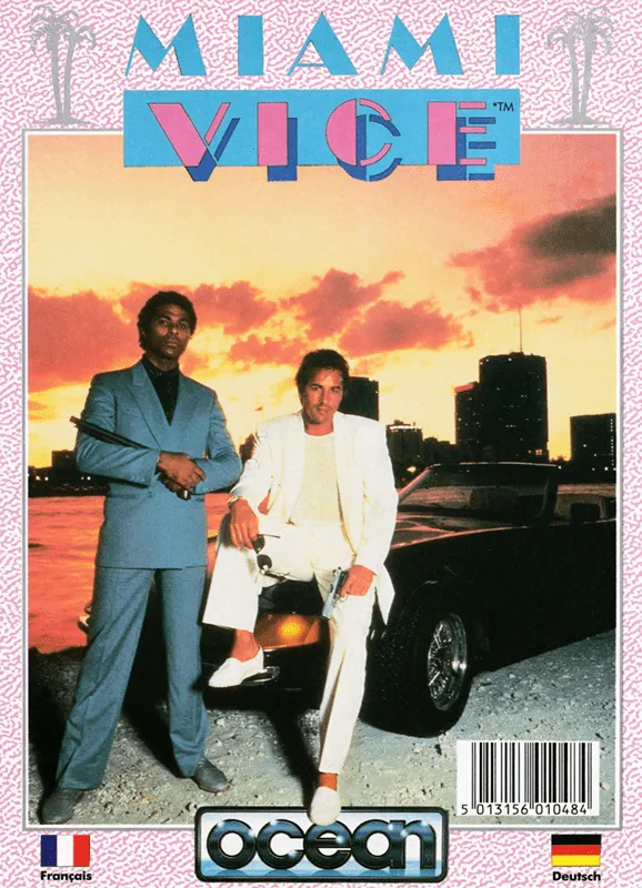 Miami Vice box back