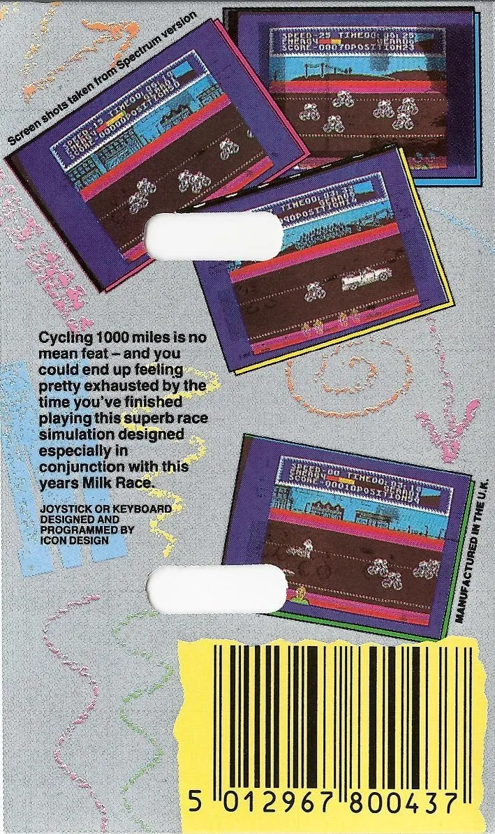 Milk Race box back