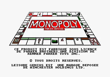 Backdrop artwork for Monopoly