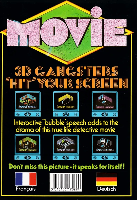Movie box back