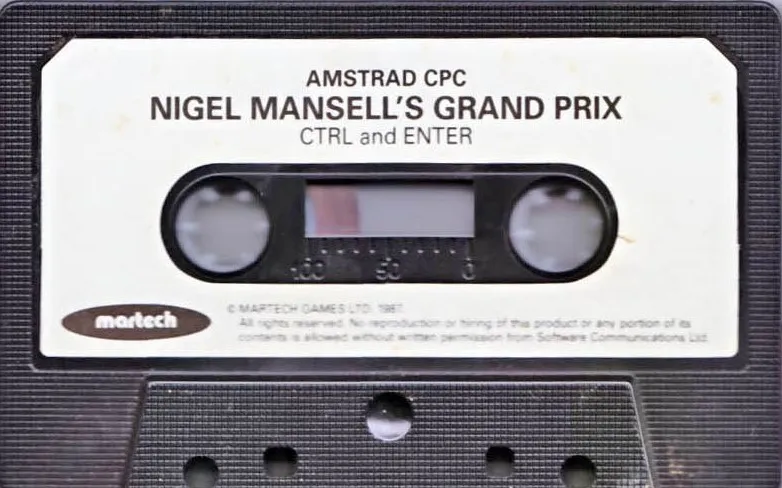 Nigel Mansell's Grand Prix cart