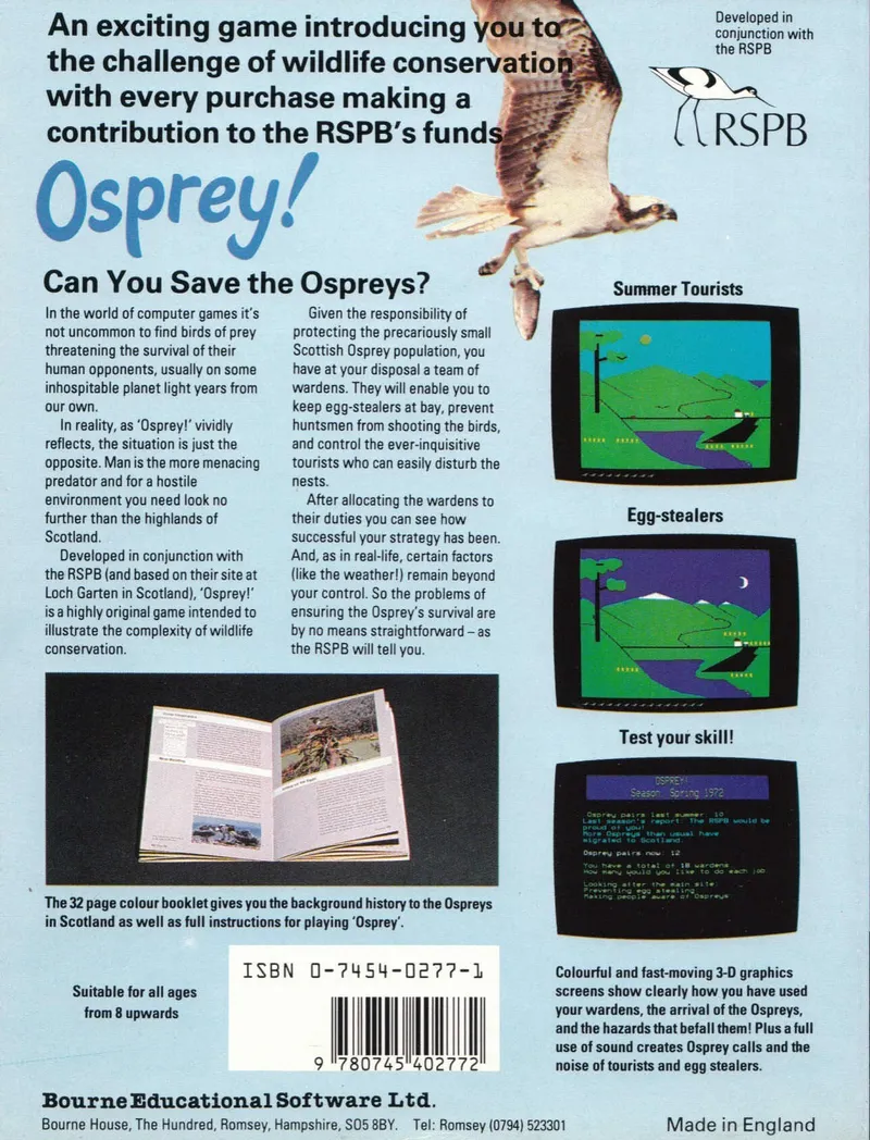 Osprey! box back