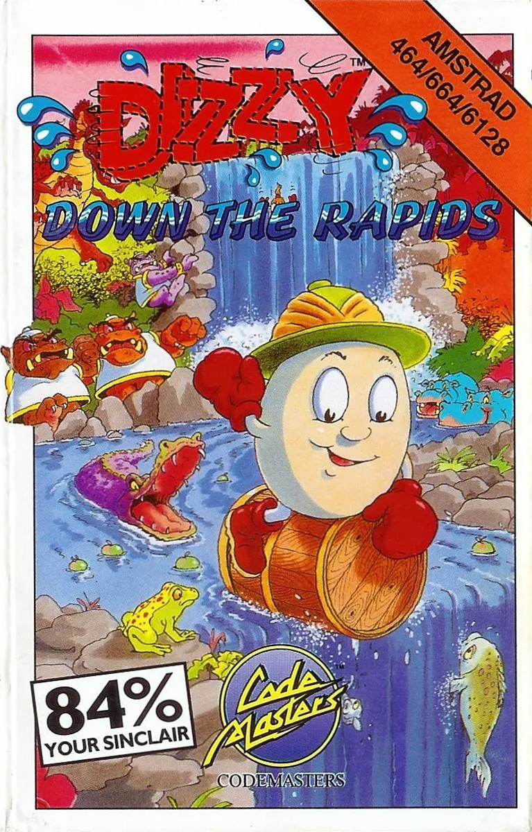 Dizzy: Down the Rapids box art