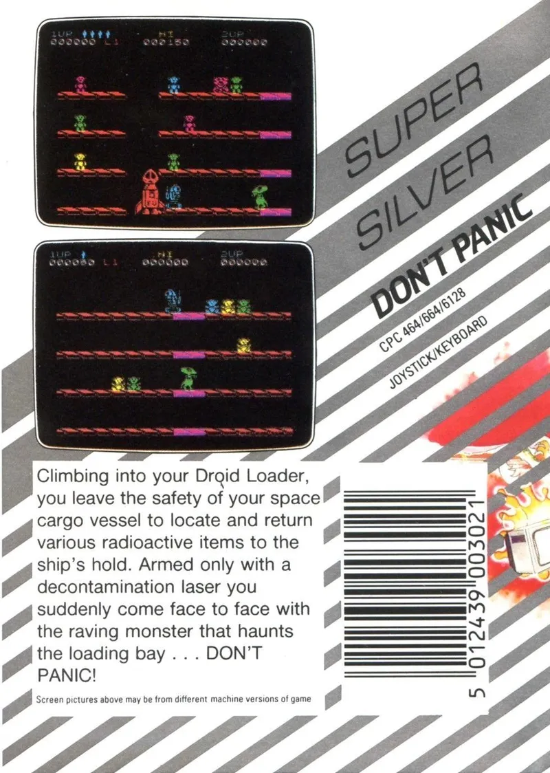 Don't Panic box back