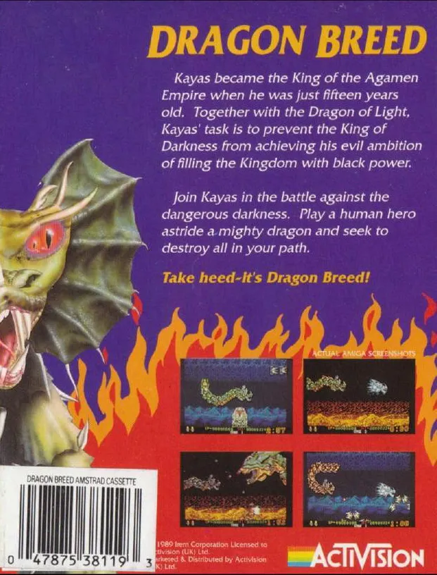 Dragon Breed box back