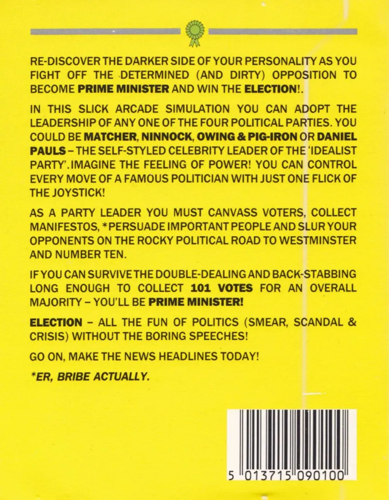 Election box back