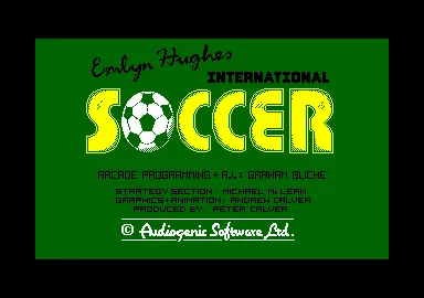 Emlyn Hughes International Soccer screenshot
