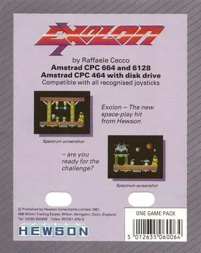 Exolon box back
