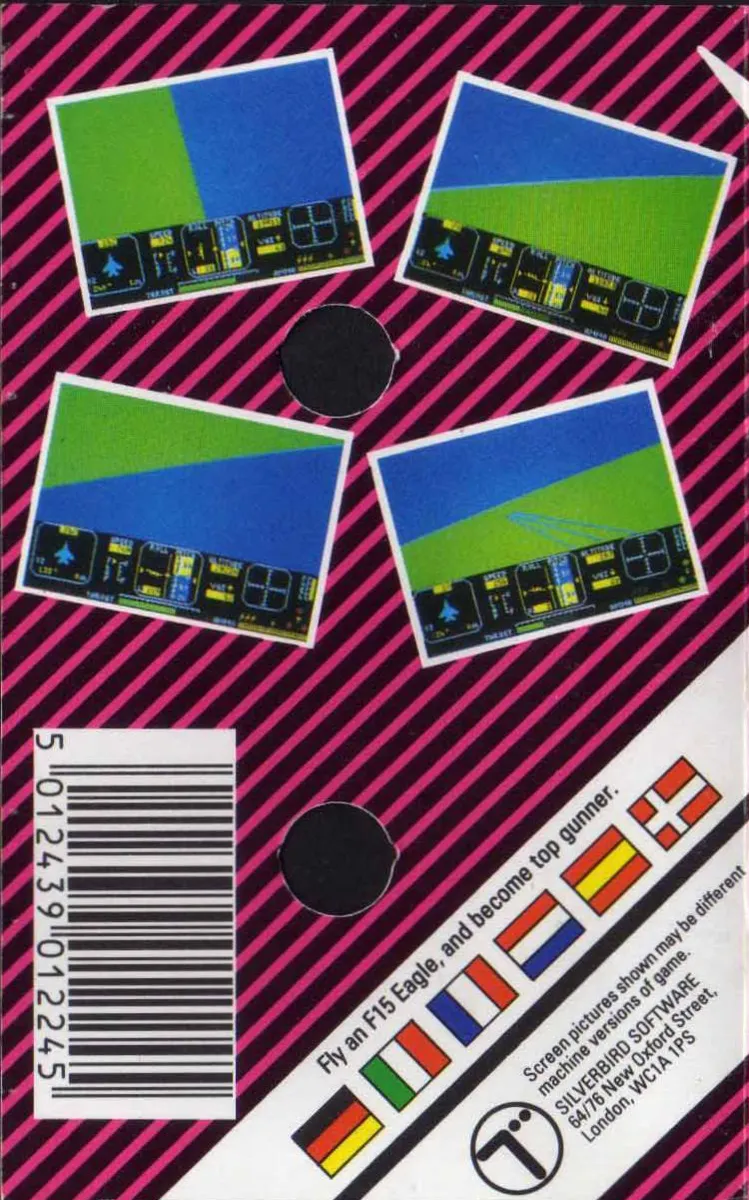 Fighter Pilot box back