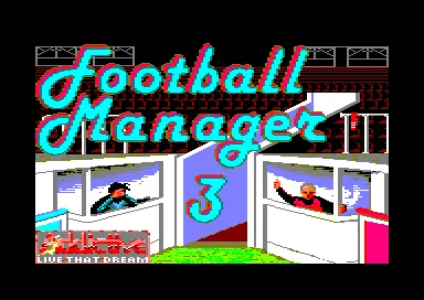 Football Manager 3 screenshot