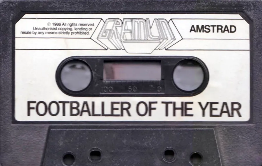 Footballer of the Year cart