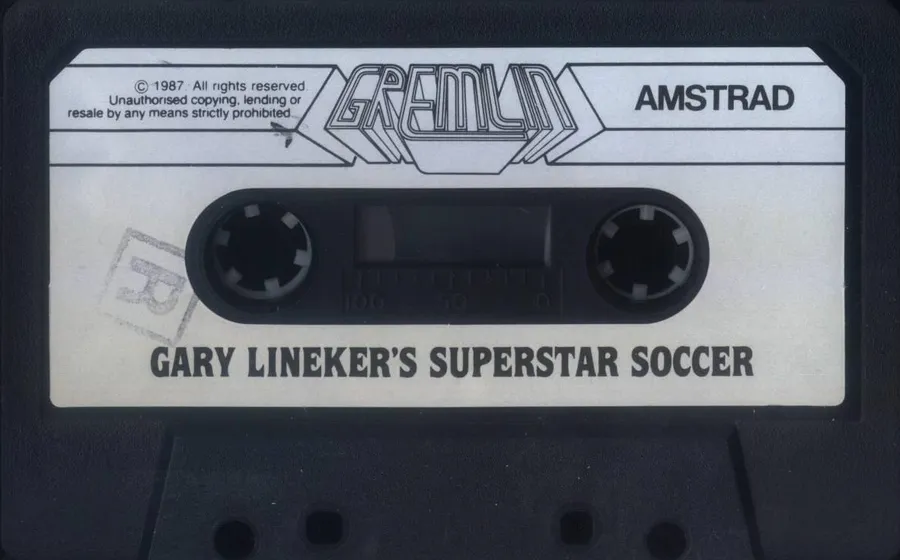 Gary Lineker's Super Star Soccer cart
