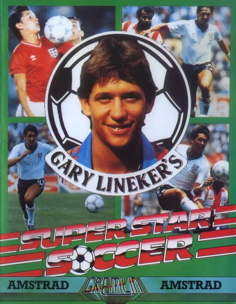 Gary Lineker's Super Star Soccer box art